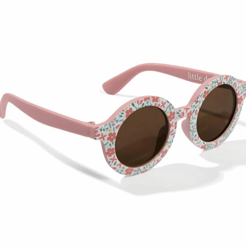 Lunettes de soleil Round Flowers