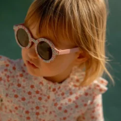 Lunettes de soleil Round Flowers