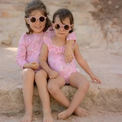 Lunettes de soleil Round Light Pink