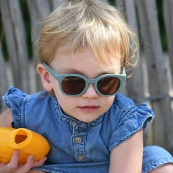 Lunettes de soleil Square Bright Vert fumé (2-4 ans)