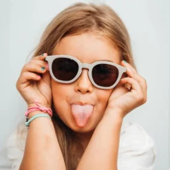 Lunettes de soleil Square Sunny Gris velours (4-6 ans)