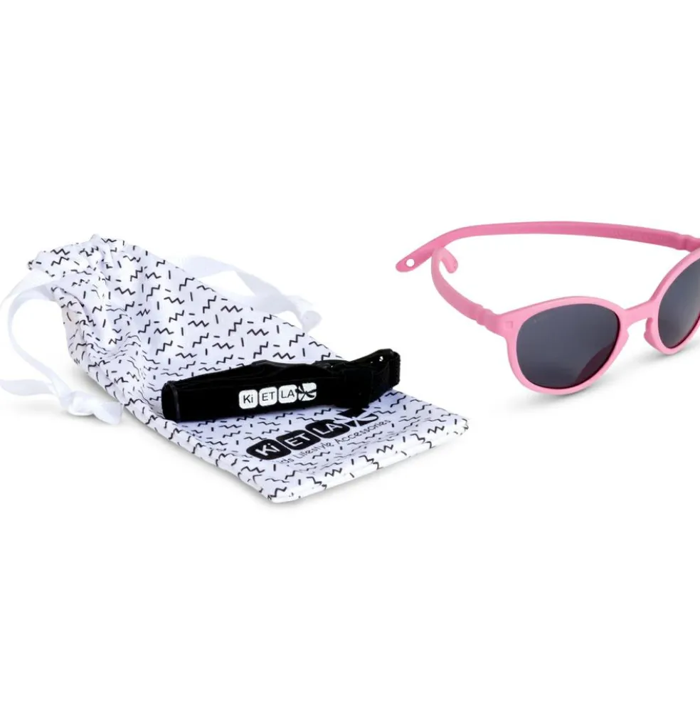 Lunettes de soleil Wazz rose pivoine (12-24 mois)