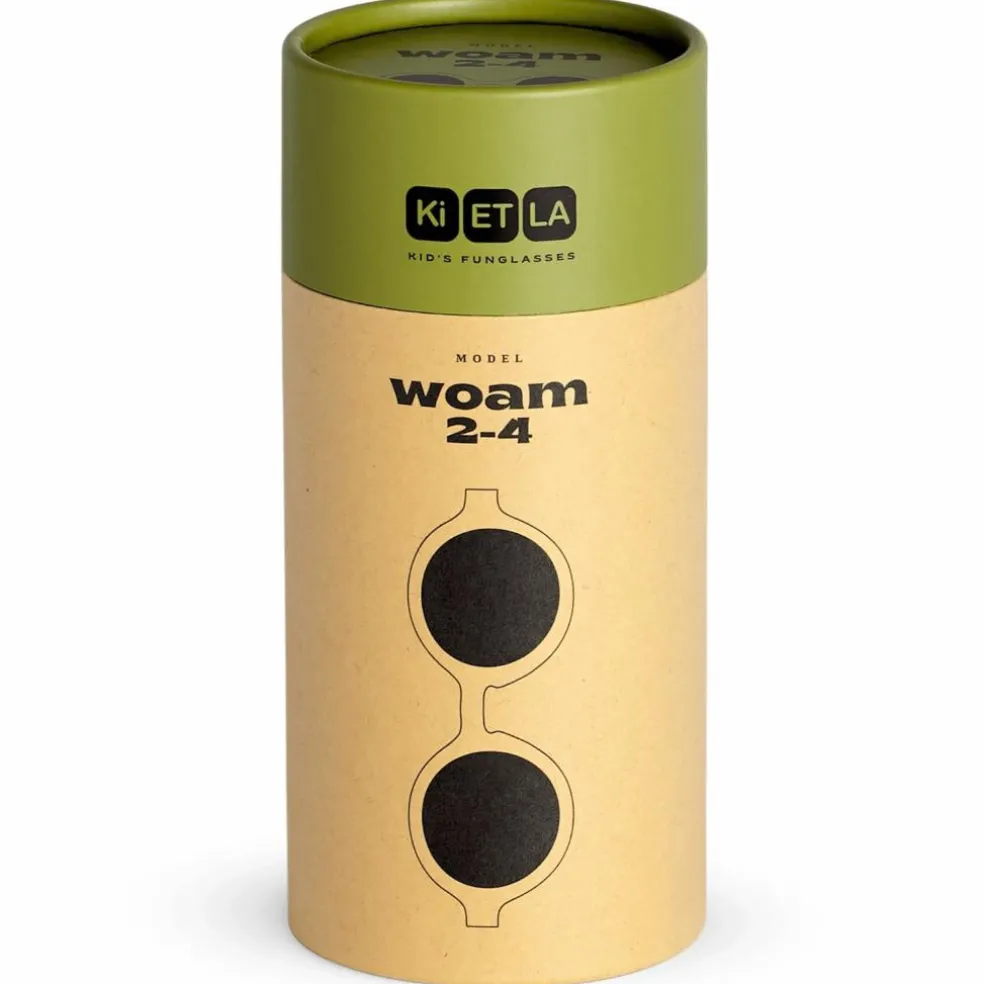 Lunettes de soleil Woam Olive translucide (2-4 ans)