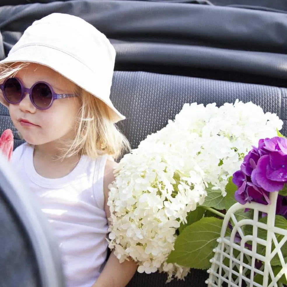 Lunettes de soleil Woam violettes (0-2 ans)