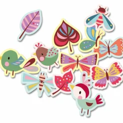 Ma pochette de 100 gommettes Les p'tites bêtes