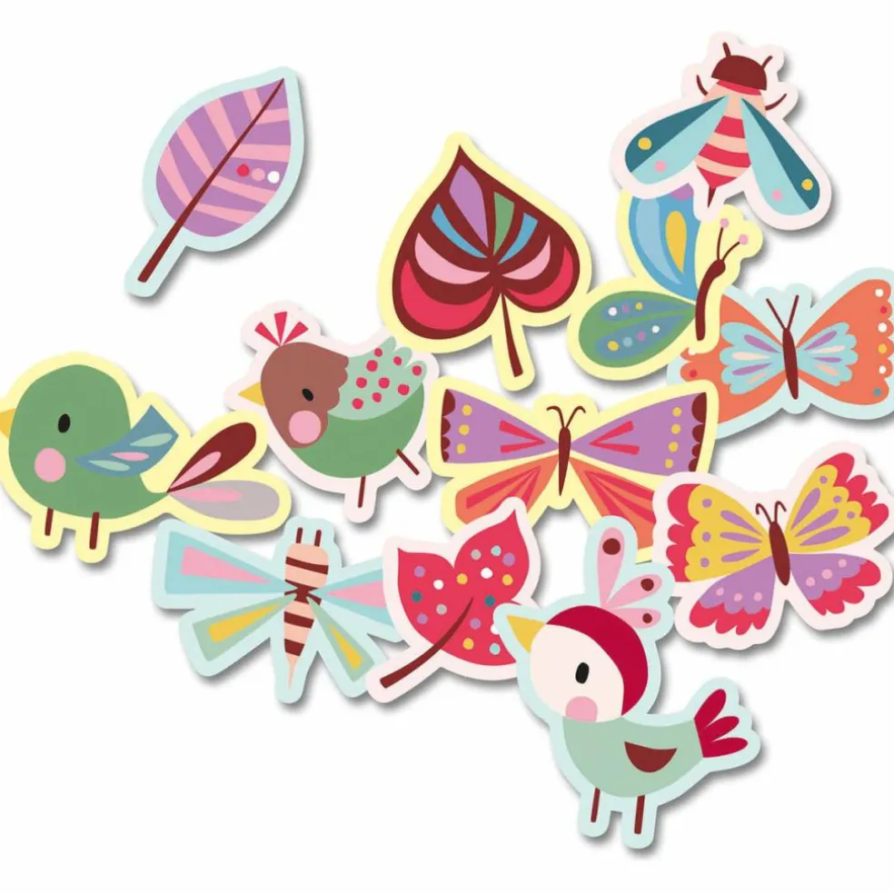 Ma pochette de 100 gommettes Les p'tites bêtes