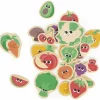 Magnets Fruits et légumes (24 pièces)