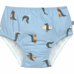Maillot de bain couche Crocodile bleu ciel (25-36 mois)