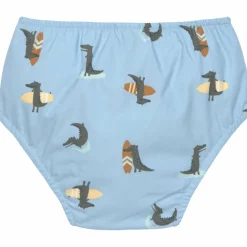 Maillot de bain couche Crocodile bleu ciel (25-36 mois)