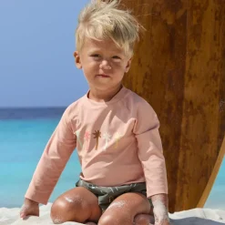 Maillot de bain couche Palmiers olive fonc (19-24 mois)