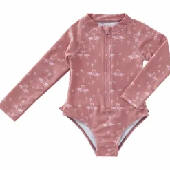 Maillot de bain manches longues anti-UV Flamingo (3-4 ans)