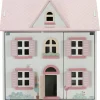 Maison de poupée moyenne en bois