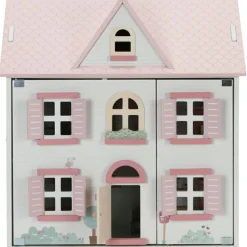 Maison de poupée moyenne en bois