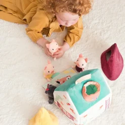 Maison du loup et des 3 petits cochons