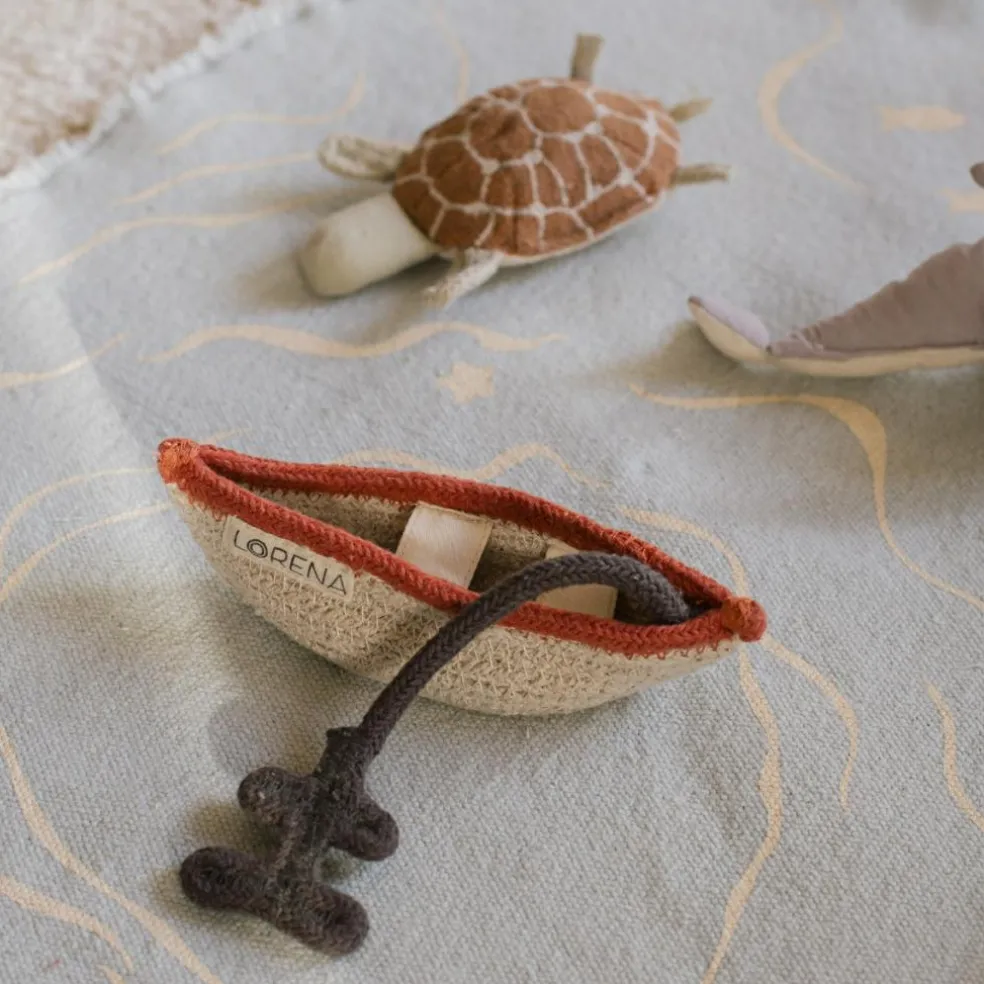 Mallette textile Green Toy Under the sea