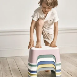 Marche pied Gris et blanc