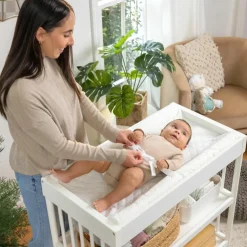 Matelas à langer à rebords