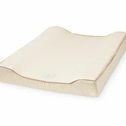Matelas à langer Classic Stripes Camel (63 x 49 cm)