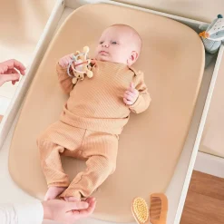 Matelas à langer en mousse Softy beige (70 x 50 cm)