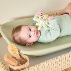 Matelas à langer en mousse Softy vert (70 x 50 cm) - Reconditionné