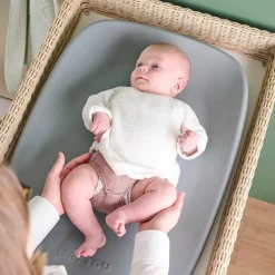 Matelas à langer en mousse Softy gris (70 x 50 cm)