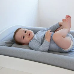 Matelas à langer Mat'Confort gris chiné (70 x 50 cm)