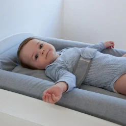 Matelas à langer Mat'Confort gris chiné (70 x 50 cm)