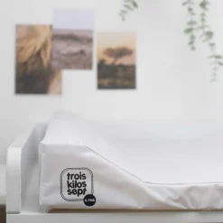 Matelas à langer plastifié Blanc