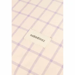Matelas à langer Stories Édition limitée Powder mauve grid