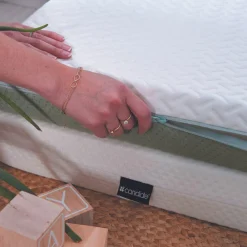 Matelas aloé vera déhoussable (70 x 140 cm)