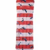 Matelas aquatique Baleine rouge et blanc