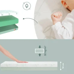 Matelas Cosy'lite antibactérien (60 x 120 cm)