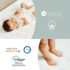 Matelas Cosy'lite antibactérien (60 x 120 cm)