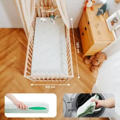 Matelas Cosy'lite antibactérien (60 x 120 cm)