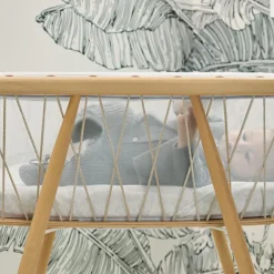 Matelas en coco naturel pour berceau Kumi (68 x 40 cm)