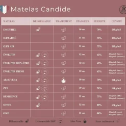 Matelas Evolutif Bien Être déhoussable 360° (70x140 cm)