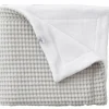 Maxi couverture bébé en coton gaufré nuage (75 x 120 cm)