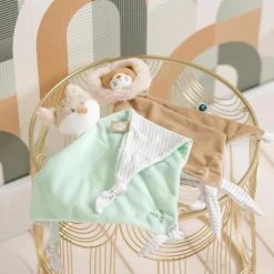 Maxi doudou attache sucette Flo le Renard (55 cm)