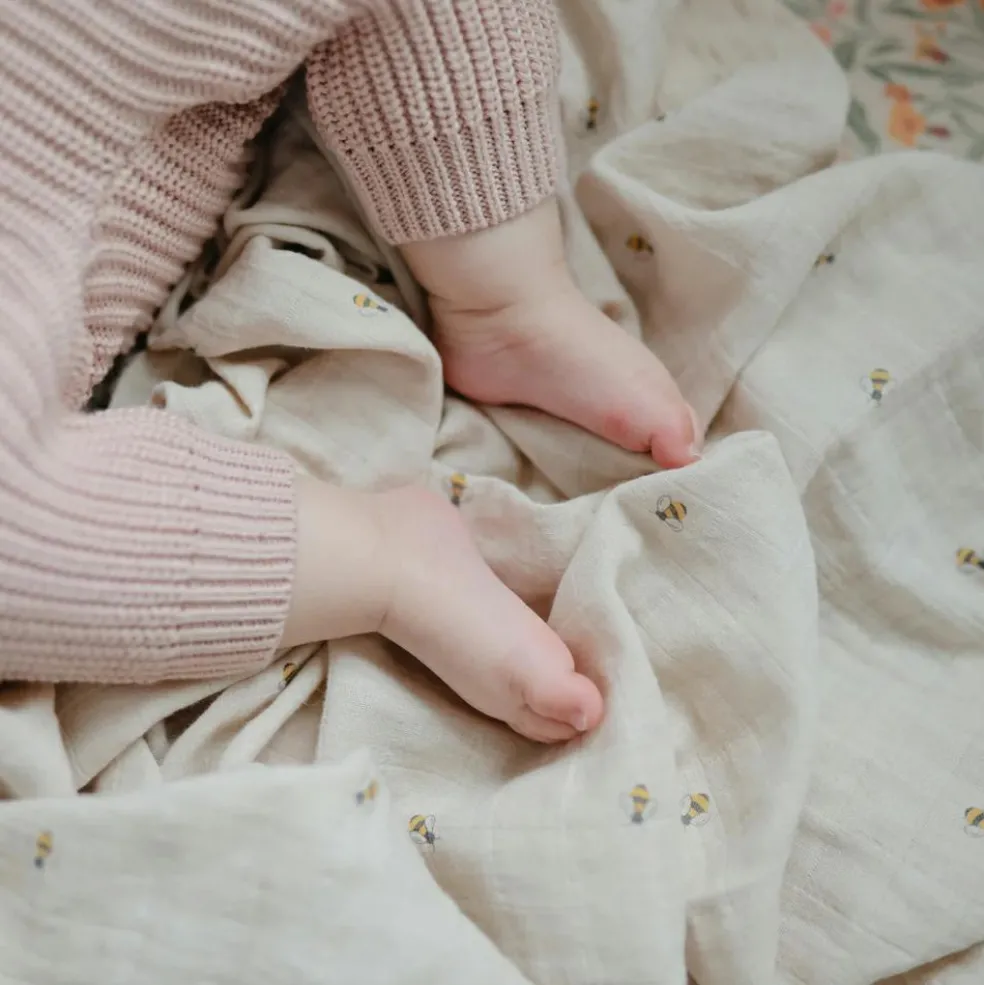 Maxi lange en coton Bee (120 x 120 cm)