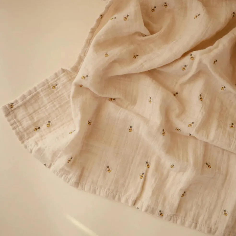 Maxi lange en coton Bee (120 x 120 cm)