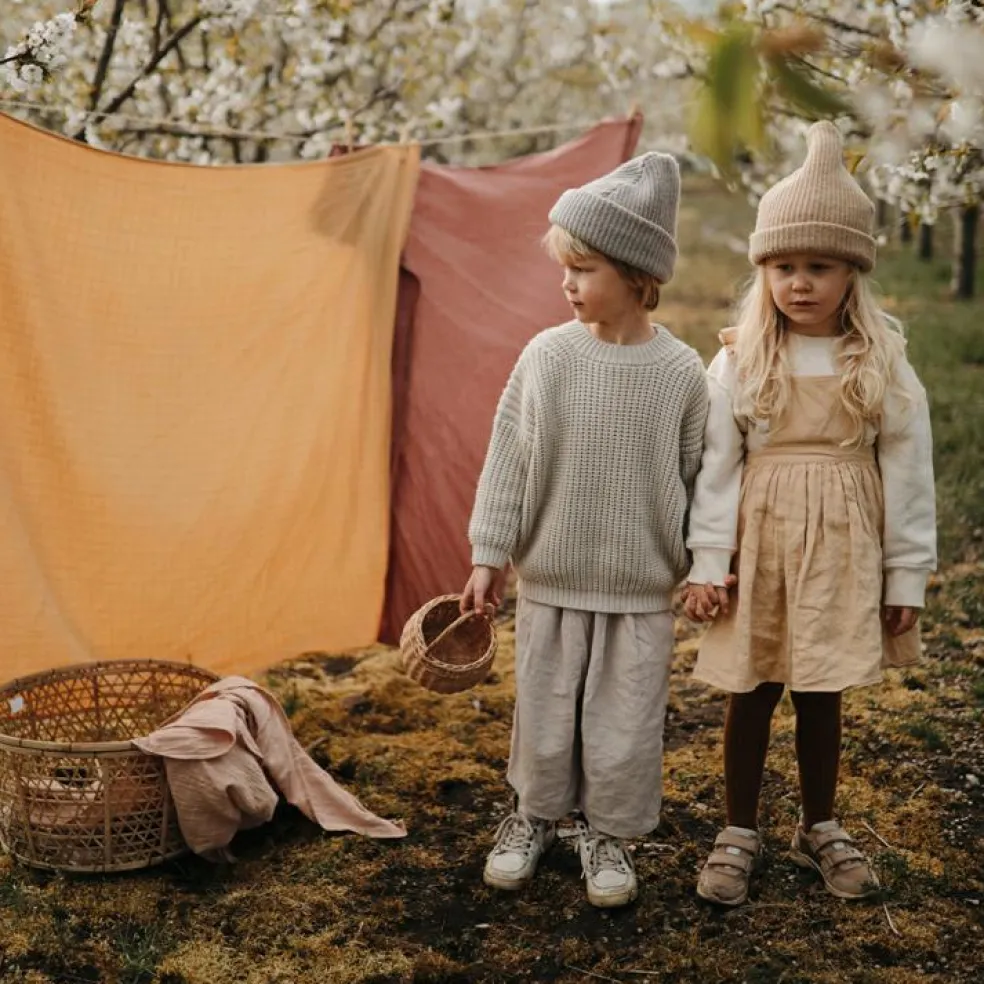 Maxi lange en coton bio Cedar (120 x 120 cm)