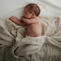 Maxi lange en coton bio Rainbows (120 x 120 cm)