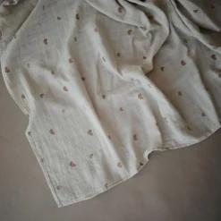 Maxi lange en coton bio Rainbows (120 x 120 cm)