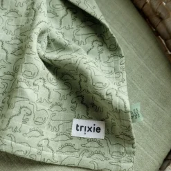 Maxi lange en mousseline Daring Dino (110 x 110 cm)