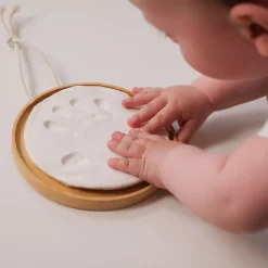 Médaillon empreinte en bois