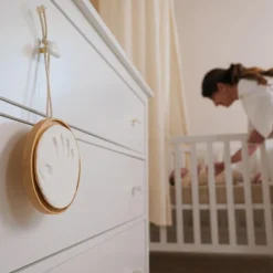 Médaillon empreinte en bois