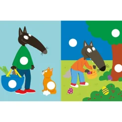 Mes premières gommettes P'tit Loup - Les couleurs