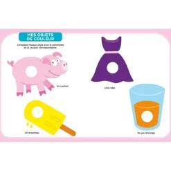 Mes premières gommettes P'tit Loup - Les couleurs