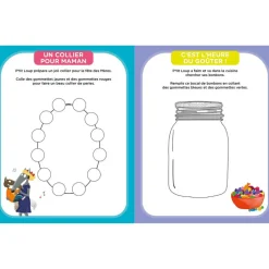 Mes premières gommettes P'tit Loup - Les couleurs