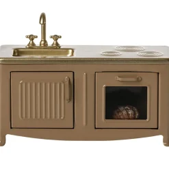 Meuble de cuisine marron clair